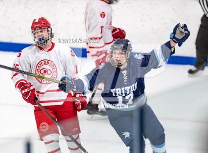 Thumbnail 2 in Triton Regional vs Masconomet Regional (MIAA Division 2 North Quarterfinal) photogallery.