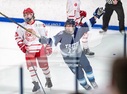 Thumbnail 3 in Triton Regional vs Masconomet Regional (MIAA Division 2 North Quarterfinal) photogallery.