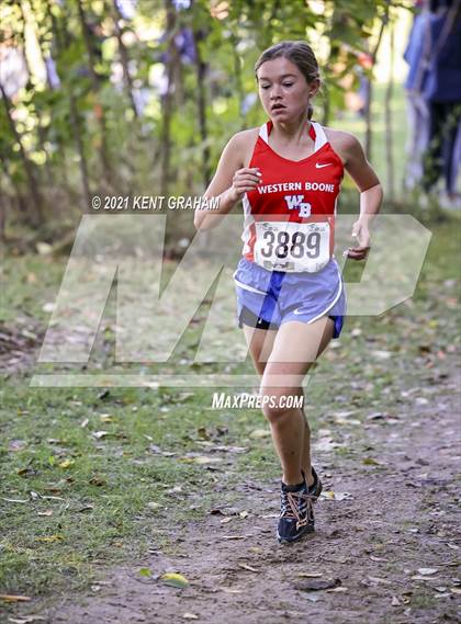 Thumbnail 2 in IHSAA Cross Country  Noblesville Regional  Championship photogallery.