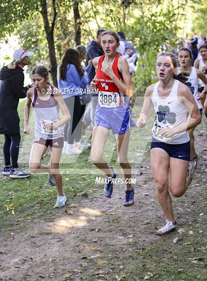 Thumbnail 2 in IHSAA Cross Country  Noblesville Regional  Championship photogallery.