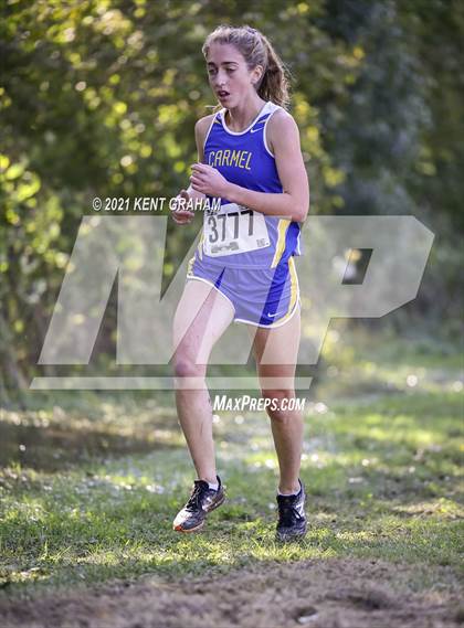 Thumbnail 1 in IHSAA Cross Country  Noblesville Regional  Championship photogallery.