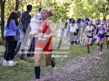 Thumbnail 1 in IHSAA Cross Country  Noblesville Regional  Championship photogallery.