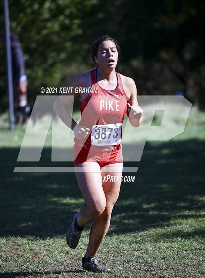 Thumbnail 1 in IHSAA Cross Country  Noblesville Regional  Championship photogallery.