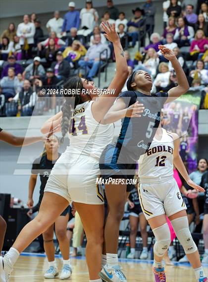 Thumbnail 3 in Godley vs. Panther Creek (UIL 4A Area Playoff) photogallery.