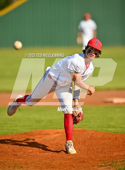 Thumbnail 1 in Baptist Prep vs Lamar (AAA 3A-5 district 1st round) photogallery.