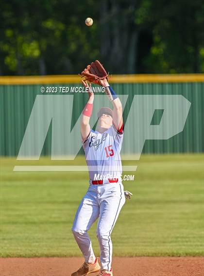 Thumbnail 1 in Baptist Prep vs Lamar (AAA 3A-5 district 1st round) photogallery.