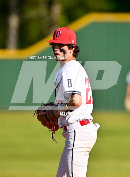 Thumbnail 1 in Baptist Prep vs Lamar (AAA 3A-5 district 1st round) photogallery.