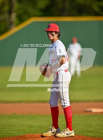 Thumbnail 1 in Baptist Prep vs Lamar (AAA 3A-5 district 1st round) photogallery.