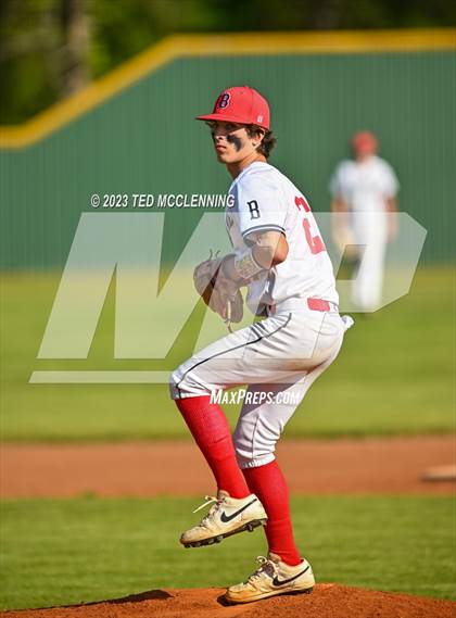 Thumbnail 2 in Baptist Prep vs Lamar (AAA 3A-5 district 1st round) photogallery.