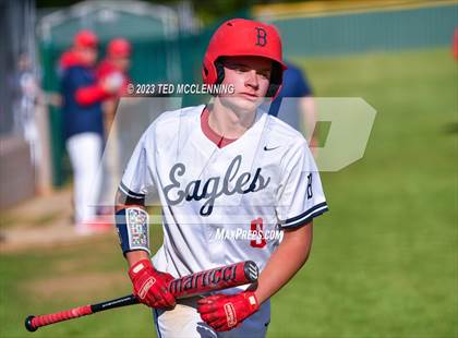 Thumbnail 3 in Baptist Prep vs Lamar (AAA 3A-5 district 1st round) photogallery.