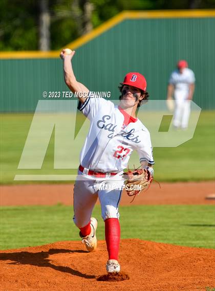 Thumbnail 1 in Baptist Prep vs Lamar (AAA 3A-5 district 1st round) photogallery.