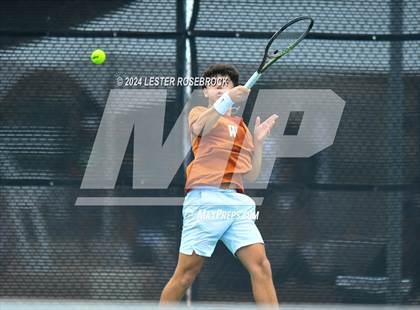 Thumbnail 3 in UIL 4A, 5A and 6A Tennis Championships photogallery.