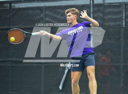 Thumbnail 3 in UIL 4A, 5A and 6A Tennis Championships photogallery.