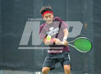 Thumbnail 3 in UIL 4A, 5A and 6A Tennis Championships photogallery.