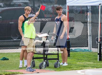 Thumbnail 2 in CHSAA Track & Field 5A Championships (Boys Shot Put) photogallery.