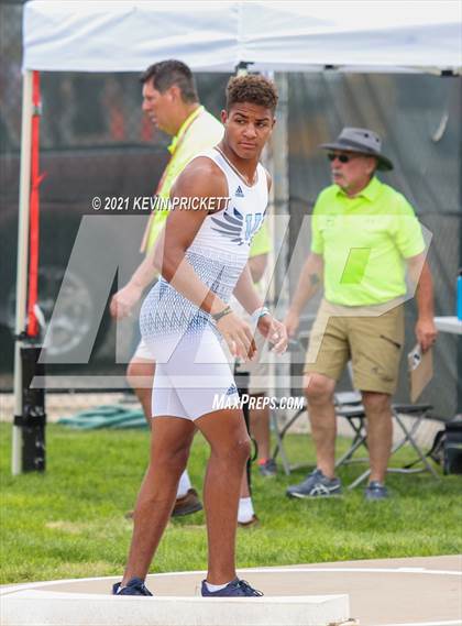 Thumbnail 2 in CHSAA Track & Field 5A Championships (Boys Shot Put) photogallery.