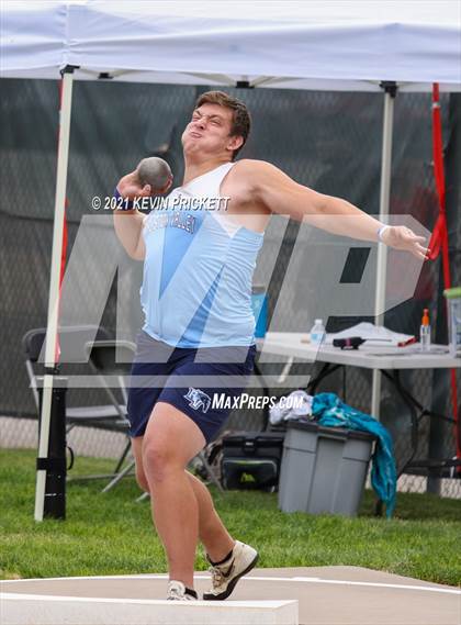 Thumbnail 2 in CHSAA Track & Field 5A Championships (Boys Shot Put) photogallery.