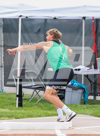 Thumbnail 3 in CHSAA Track & Field 5A Championships (Boys Shot Put) photogallery.