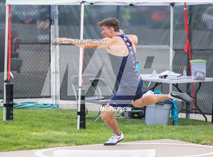 Thumbnail 1 in CHSAA Track & Field 5A Championships (Boys Shot Put) photogallery.