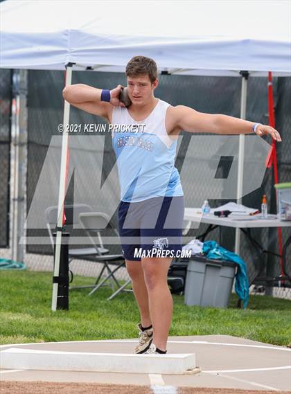 Thumbnail 1 in CHSAA Track & Field 5A Championships (Boys Shot Put) photogallery.
