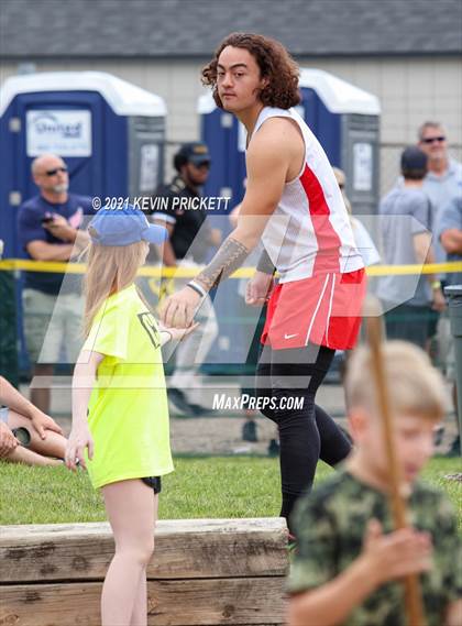 Thumbnail 3 in CHSAA Track & Field 5A Championships (Boys Shot Put) photogallery.