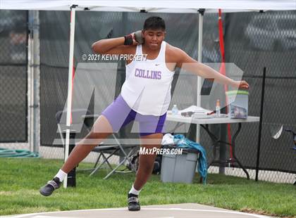 Thumbnail 2 in CHSAA Track & Field 5A Championships (Boys Shot Put) photogallery.