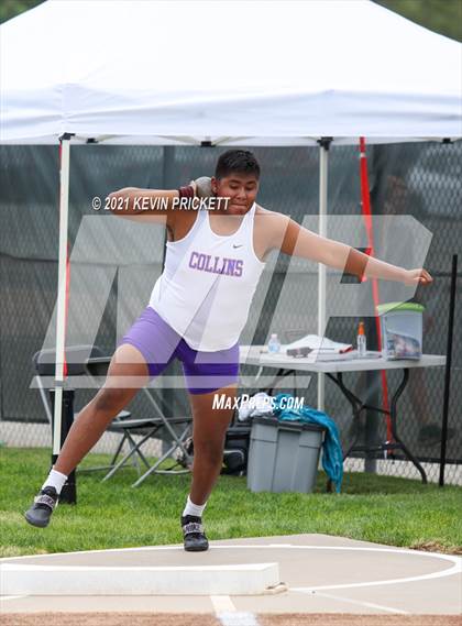 Thumbnail 3 in CHSAA Track & Field 5A Championships (Boys Shot Put) photogallery.