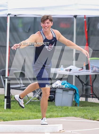 Thumbnail 1 in CHSAA Track & Field 5A Championships (Boys Shot Put) photogallery.