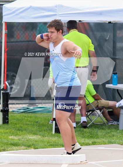 Thumbnail 2 in CHSAA Track & Field 5A Championships (Boys Shot Put) photogallery.