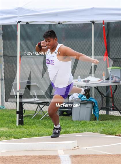 Thumbnail 3 in CHSAA Track & Field 5A Championships (Boys Shot Put) photogallery.
