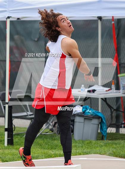 Thumbnail 1 in CHSAA Track & Field 5A Championships (Boys Shot Put) photogallery.