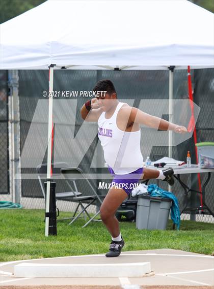 Thumbnail 1 in CHSAA Track & Field 5A Championships (Boys Shot Put) photogallery.