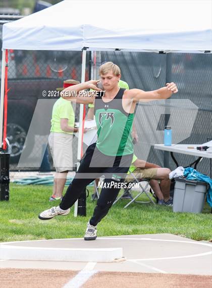 Thumbnail 1 in CHSAA Track & Field 5A Championships (Boys Shot Put) photogallery.
