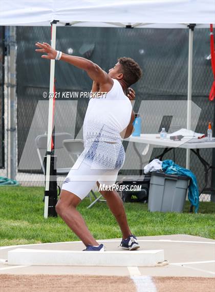 Thumbnail 2 in CHSAA Track & Field 5A Championships (Boys Shot Put) photogallery.