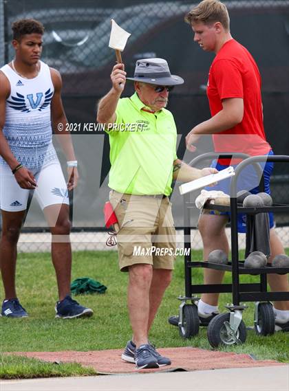 Thumbnail 3 in CHSAA Track & Field 5A Championships (Boys Shot Put) photogallery.