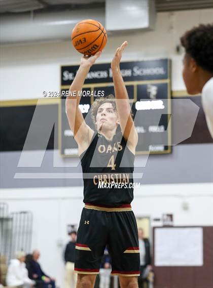 Thumbnail 2 in Oaks Christian vs Long Beach Poly photogallery.