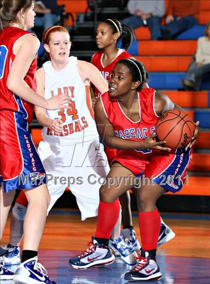 Thumbnail 1 in Massac County @ Marshall County (Marshall County Hoopfest) photogallery.