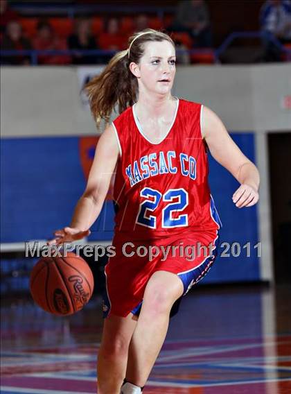 Thumbnail 3 in Massac County @ Marshall County (Marshall County Hoopfest) photogallery.