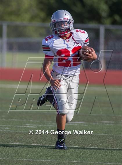 Thumbnail 3 in Marcus Freshmen Silver vs Mansfield photogallery.