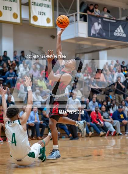 Thumbnail 1 in The Burlington School vs. Greenfield (Hoopstate MLK Classic - Kinston) photogallery.