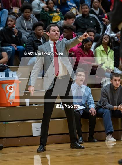Thumbnail 2 in The Burlington School vs. Greenfield (Hoopstate MLK Classic - Kinston) photogallery.