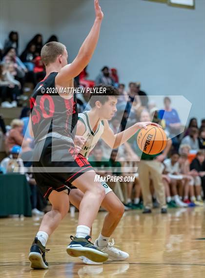 Thumbnail 2 in The Burlington School vs. Greenfield (Hoopstate MLK Classic - Kinston) photogallery.