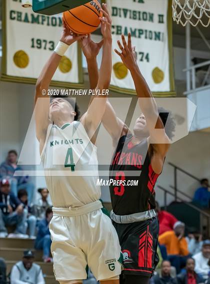 Thumbnail 2 in The Burlington School vs. Greenfield (Hoopstate MLK Classic - Kinston) photogallery.