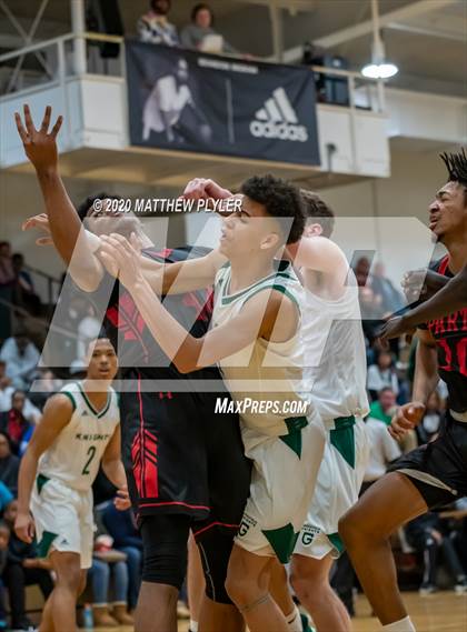 Thumbnail 1 in The Burlington School vs. Greenfield (Hoopstate MLK Classic - Kinston) photogallery.