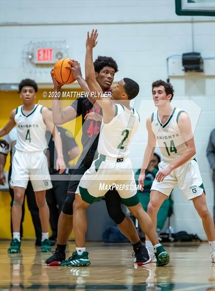 Thumbnail 1 in The Burlington School vs. Greenfield (Hoopstate MLK Classic - Kinston) photogallery.