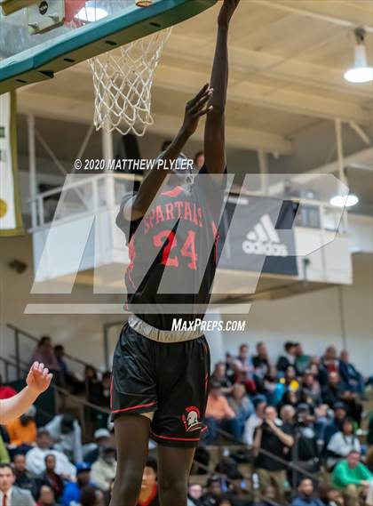 Thumbnail 3 in The Burlington School vs. Greenfield (Hoopstate MLK Classic - Kinston) photogallery.