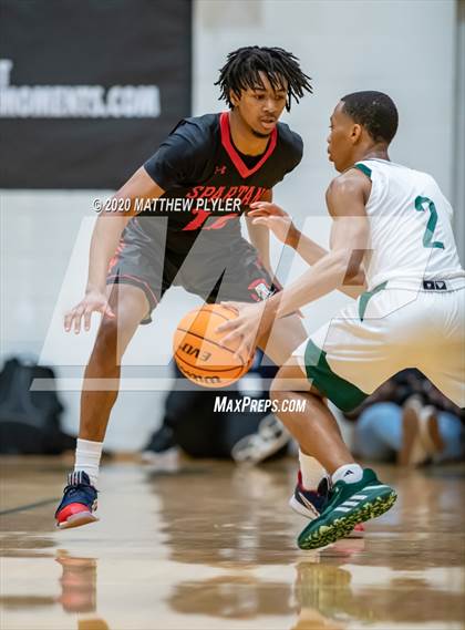 Thumbnail 2 in The Burlington School vs. Greenfield (Hoopstate MLK Classic - Kinston) photogallery.