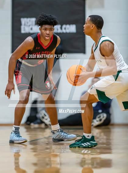 Thumbnail 1 in The Burlington School vs. Greenfield (Hoopstate MLK Classic - Kinston) photogallery.