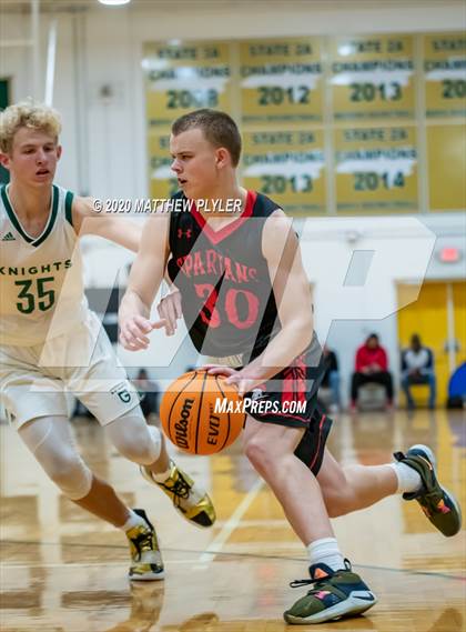 Thumbnail 2 in The Burlington School vs. Greenfield (Hoopstate MLK Classic - Kinston) photogallery.
