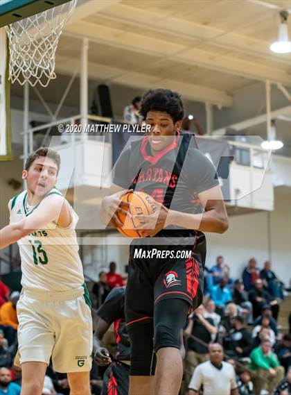 Thumbnail 1 in The Burlington School vs. Greenfield (Hoopstate MLK Classic - Kinston) photogallery.